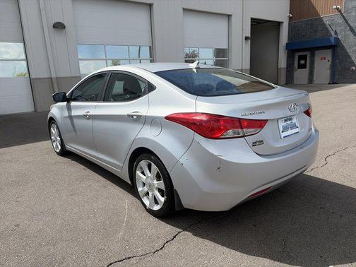 Radiant Silver 2013 Hyundai ELANTRA Limited