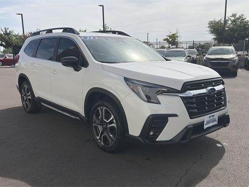 Crystal White Pearl 2024 Subaru Ascent Limited 7-Passenger