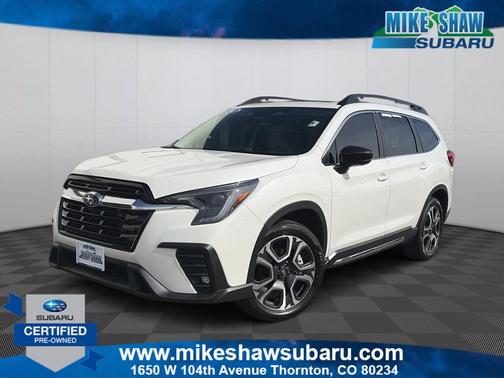 Crystal White Pearl 2024 Subaru Ascent Limited 7-Passenger