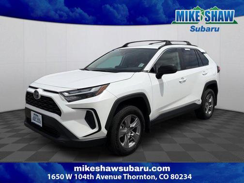 Ice Cap 2023 Toyota RAV4 Hybrid LE