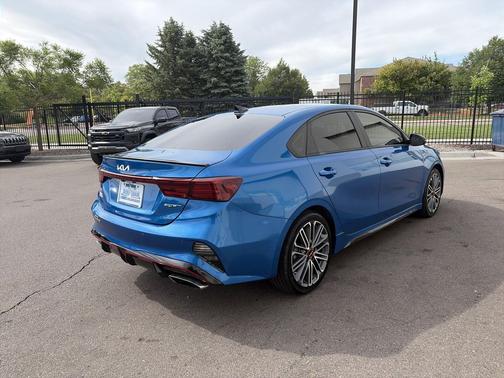 Sporty Blue 2022 Kia Forte GT