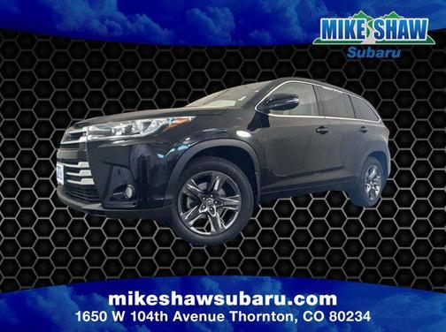 2018 Toyota Highlander Limited Platinum