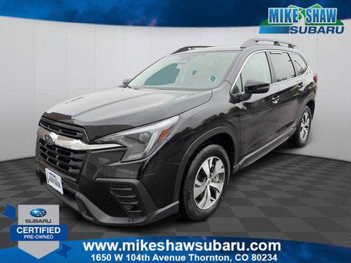 Crystal Black Silica 2023 Subaru Ascent Premium 8-Passenger
