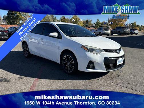 2016 Toyota Corolla S