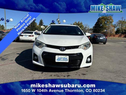 2016 Toyota Corolla S