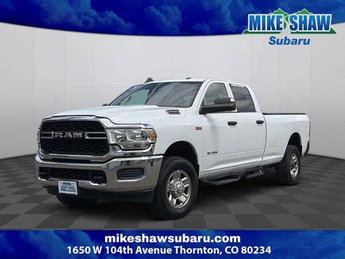 Bright White Clearcoat 2019 RAM 2500 Tradesman Crew Cab 4x4 8' Box