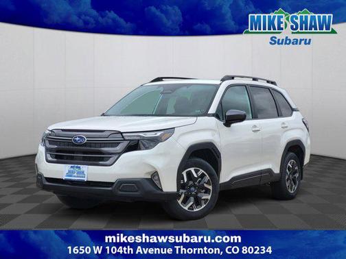 Crystal White Pearl 2026 Subaru Forester Premium