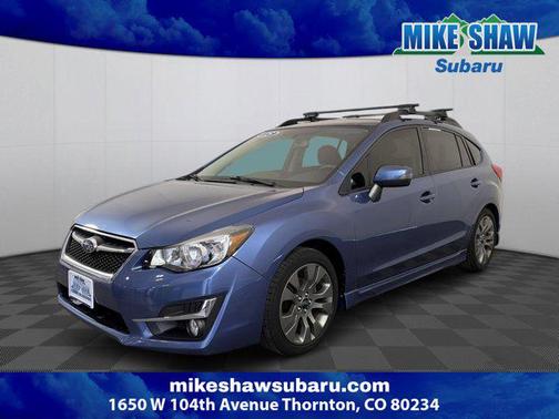 Quartz Blue Pearl 2015 Subaru Impreza 2.0i Sport Premium