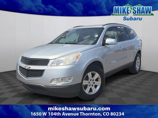 Silver Ice Metallic 2012 Chevrolet Traverse LT