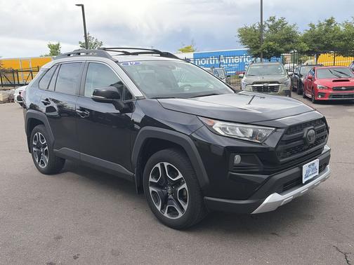 Midnight Black 2019 Toyota RAV4 Adventure
