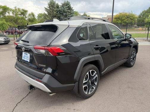 Midnight Black 2019 Toyota RAV4 Adventure