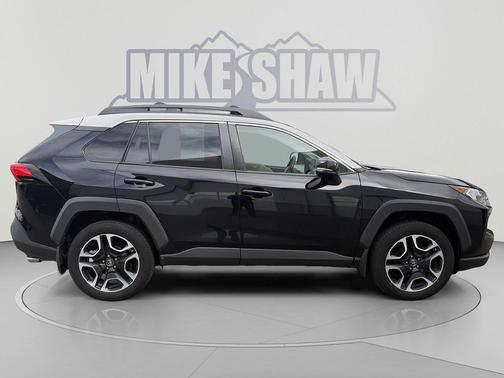 Midnight Black 2019 Toyota RAV4 Adventure