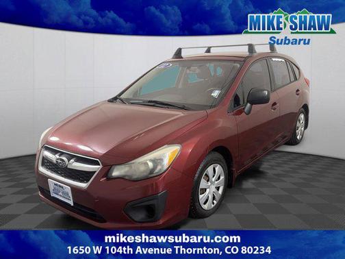 Camellia Red Pearl 2012 Subaru Impreza 2.0i