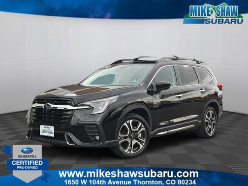 Crystal Black Silica 2024 Subaru Ascent Touring 7-Passenger
