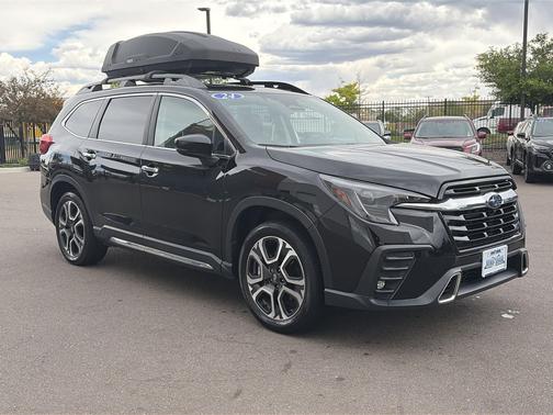 Crystal Black Silica 2024 Subaru Ascent Touring 7-Passenger
