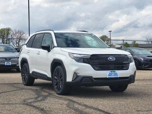 Crystal White Pearl 2026 Subaru Forester Sport