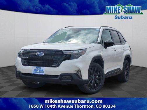 Crystal White Pearl 2026 Subaru Forester Sport
