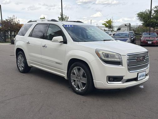 Summit White 2014 GMC Acadia Denali