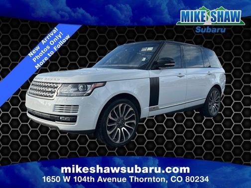 2016 Land Rover Range Rover 5.0L Supercharged