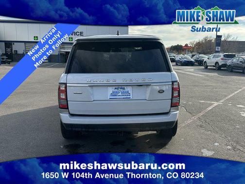 2016 Land Rover Range Rover 5.0L Supercharged