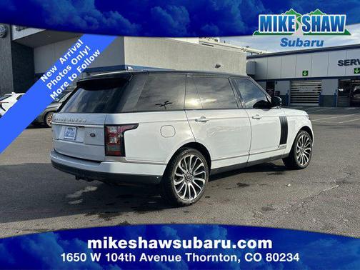 2016 Land Rover Range Rover 5.0L Supercharged