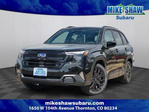 Crystal Black Silica 2026 Subaru Forester Sport