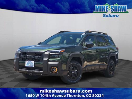 Deep Emerald Green Pearl 2026 Subaru Outback Wilderness