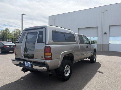 Pewter Metallic 2003 GMC Sierra 2500 SLE H/D Extended Cab