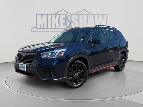 Dark Blue Pearl 2020 Subaru Forester Sport