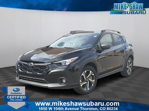 Crystal Black Silica 2024 Subaru Crosstrek Premium