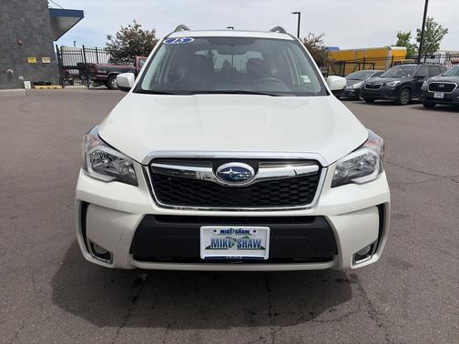 Satin White Pearl 2015 Subaru Forester 2.0XT Touring