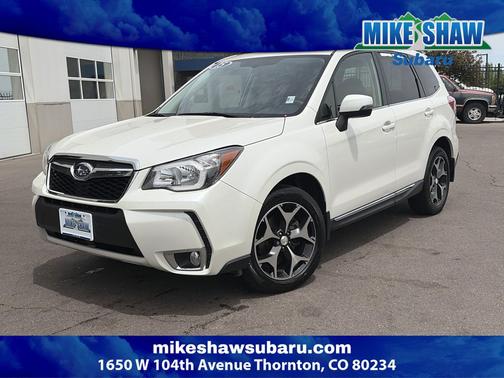 Satin White Pearl 2015 Subaru Forester 2.0XT Touring