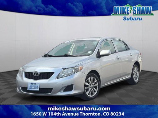 Classic Silver Metallic 2009 Toyota Corolla LE