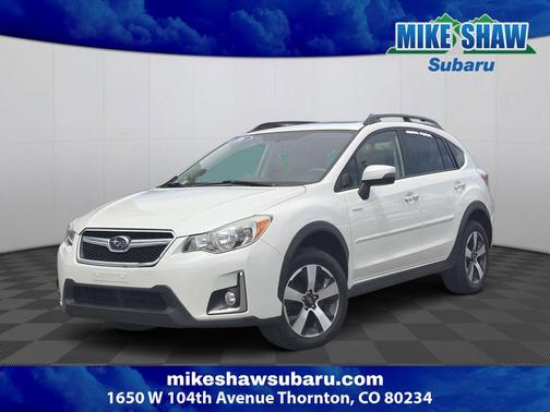 Crystal White Pearl 2016 Subaru Crosstrek Hybrid Touring