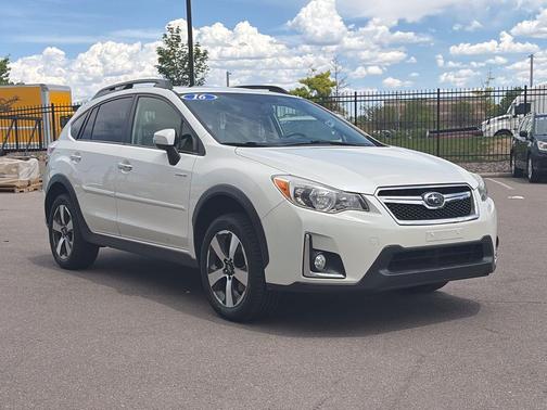 Crystal White Pearl 2016 Subaru Crosstrek Hybrid Touring