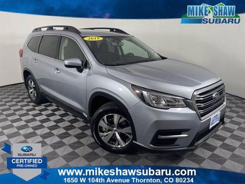 Ice Silver Metallic 2019 Subaru Ascent Premium 8-Passenger