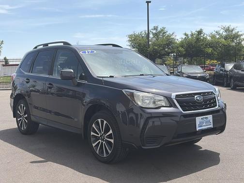 Dark Gray Metallic 2017 Subaru Forester 2.0XT Premium