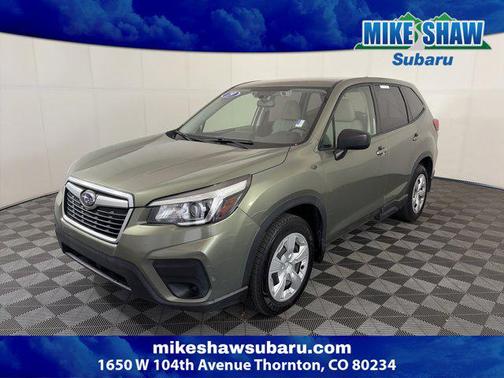 Jasper Green Metallic 2019 Subaru Forester Base