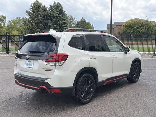 Crystal White Pearl 2021 Subaru Forester Sport