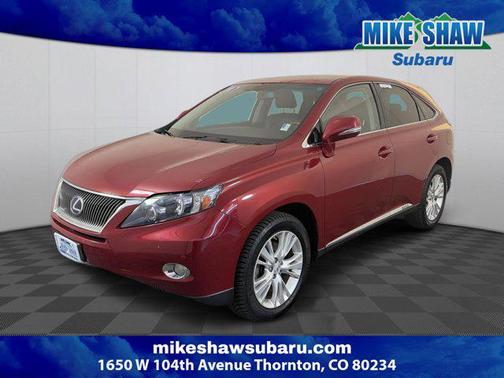 Matador Red Mica 2010 Lexus RX 450h Base