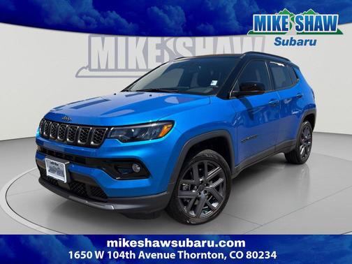 Hydro Blue Pearlcoat 2026 Jeep Compass Limited