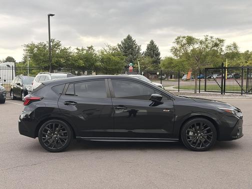 Crystal Black Silica 2024 Subaru Impreza RS