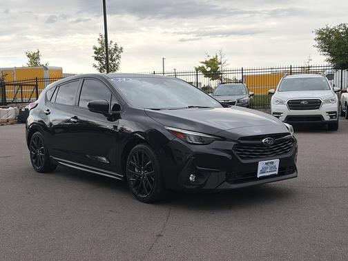 Crystal Black Silica 2024 Subaru Impreza RS