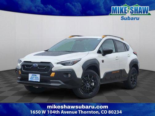 Crystal White Pearl 2026 Subaru Crosstrek Wilderness