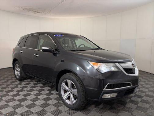 Crystal Black Pearl 2013 Acura MDX 3.7L Technology