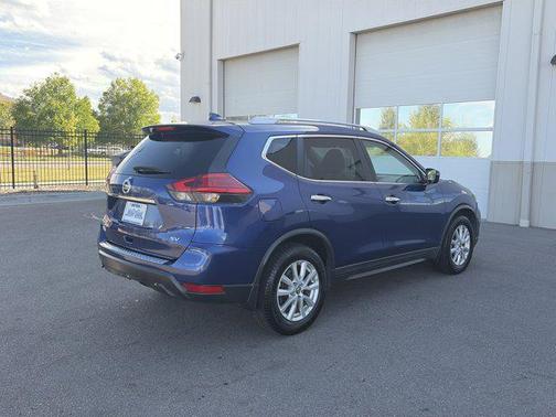Caspian Blue 2017 Nissan Rogue SV