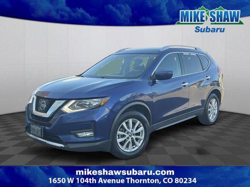 Caspian Blue 2017 Nissan Rogue SV