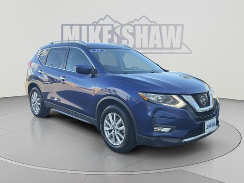 Caspian Blue 2017 Nissan Rogue SV