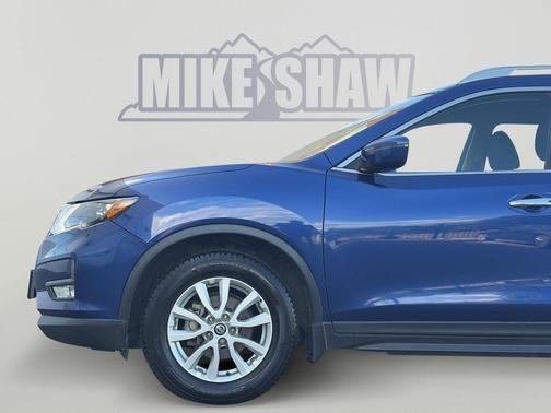 Caspian Blue 2017 Nissan Rogue SV
