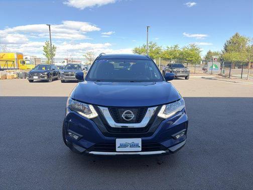 Caspian Blue 2017 Nissan Rogue SV
